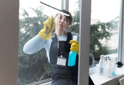 Nettoyage de vitres intérieures et extérieures à Bazoges-en-Pareds